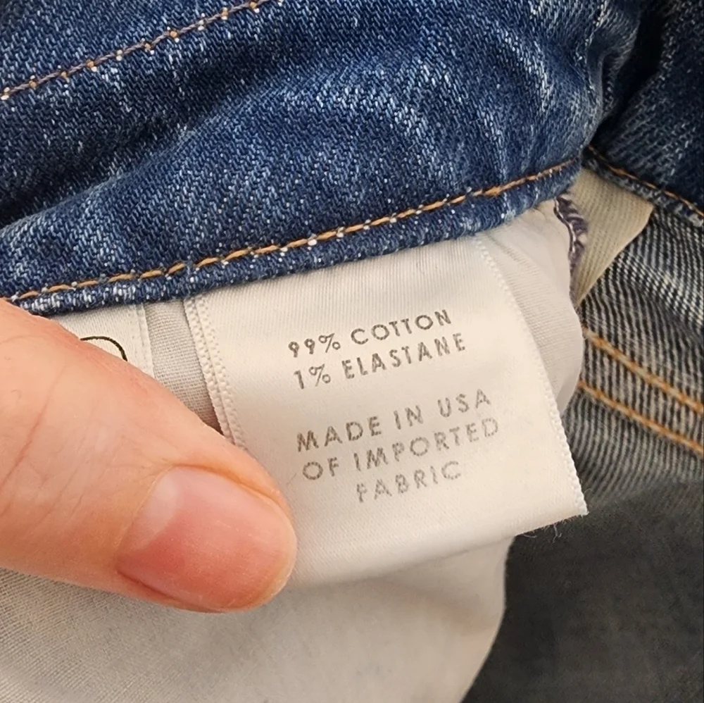 GRLFRND Now You Know Nadine Fold Down Jeans 26